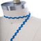 3 Yards True Blue Ric Rac Zig Zag Ribbon Trim – Decorative Sewing Ribbon for Edging, Crafts & Home Decor